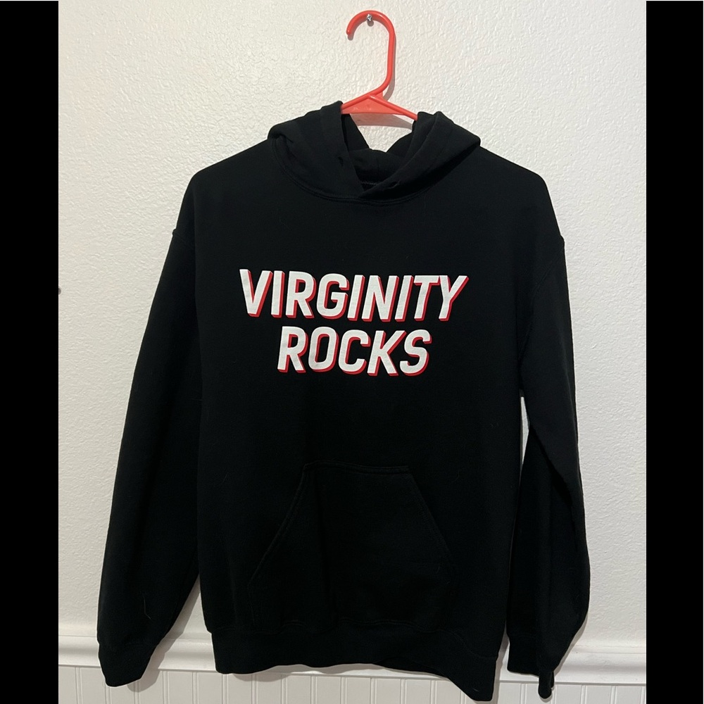 Authentic Virginity Rocks Merch Mens Small